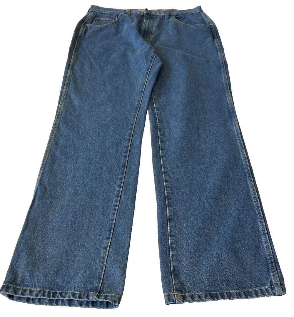 Red Head Jeans Men’s Relaxed Jeans Size 36" x 34" Medium Wash NEW